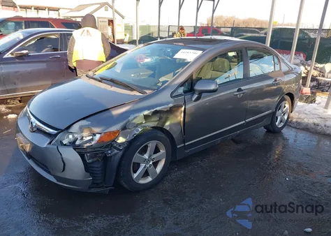 2007 Honda Civic Ex z USA, uszkodzony, nr VIN 1HGFA16837L113493
